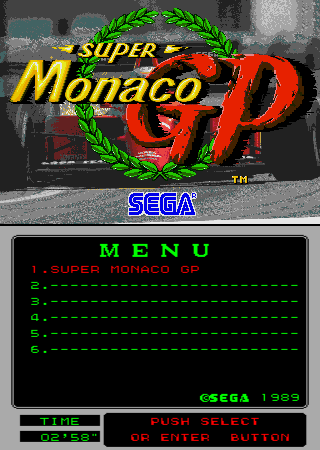 Super Monaco GP (Mega-Tech)
